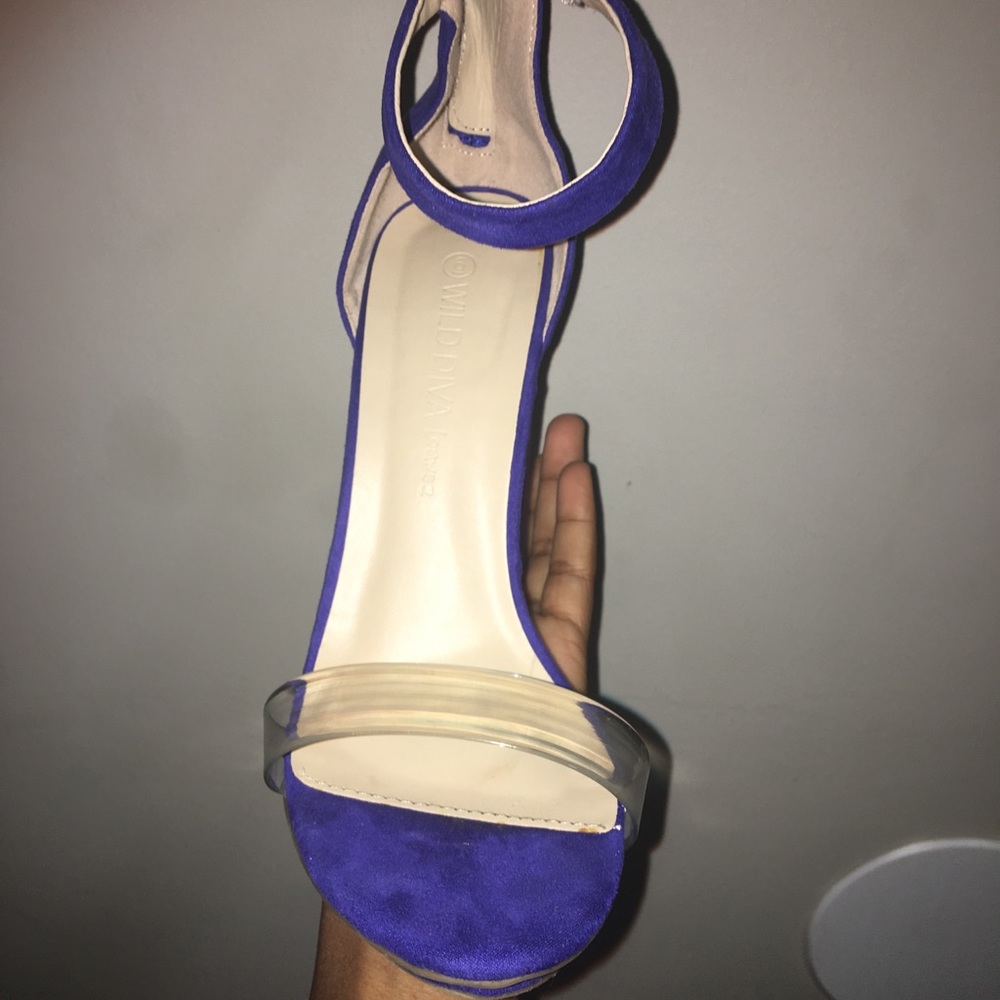 blue heels